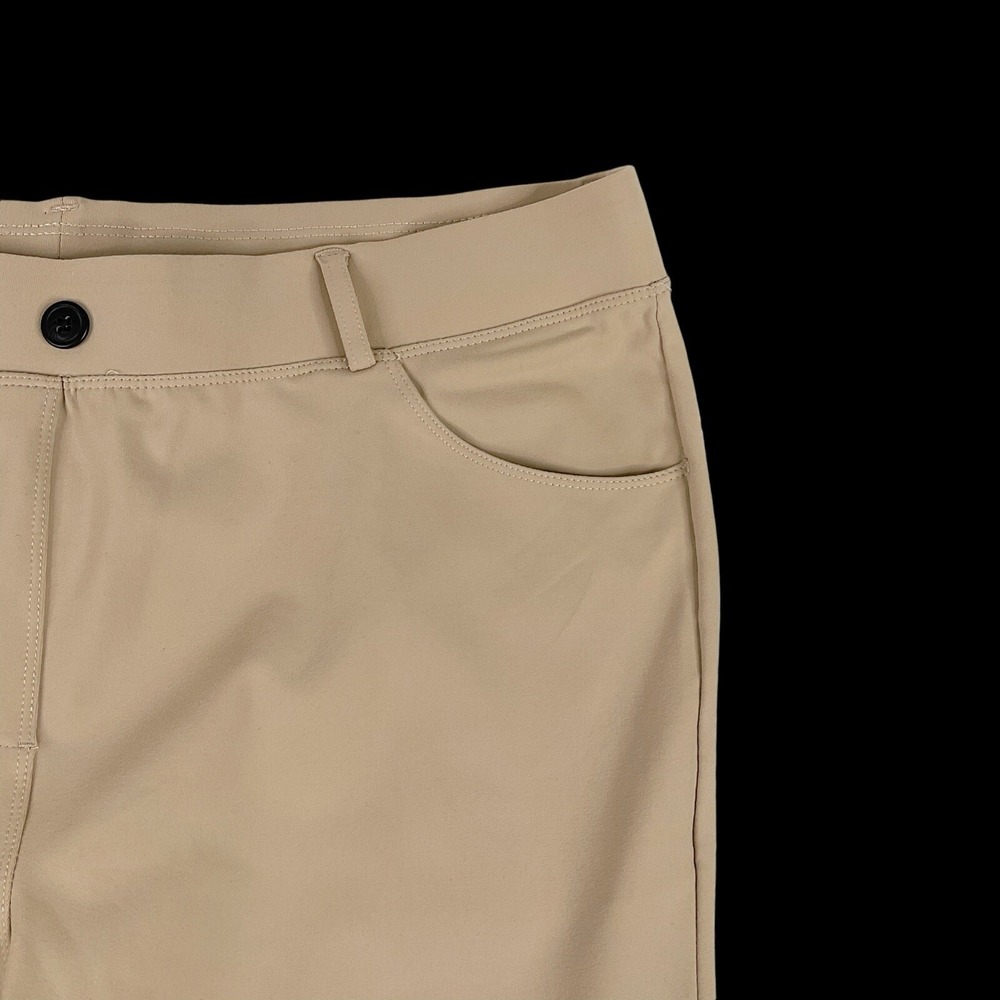 Baleaf Pants Women 2XLP Beige Elastic Waist Pull On Pockets Performance Stretch - Picture 4 of 16